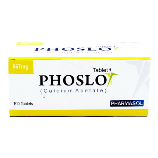 Phoslo (667Mg) 100 Tablets