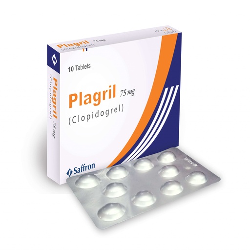 Plagril (75mg) 10 Tablets