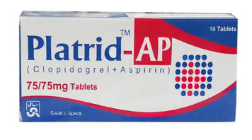 Platrid Ap (75/75Mg) 10 Tablets