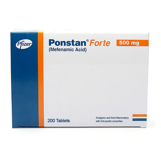Ponstan Forte (500Mg) 200 Tablets