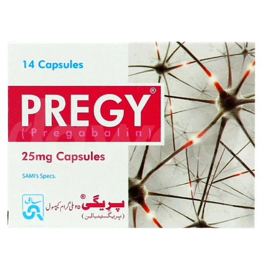 Pregy (25Mg) 14 Capsules