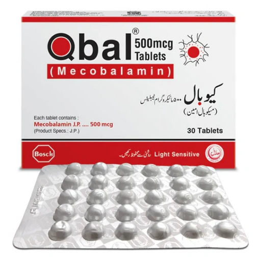 Qbal (500mcg) 30 Tablets