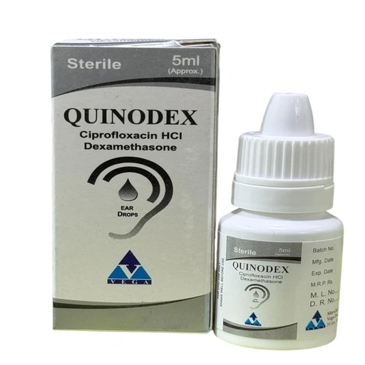 Quinodex 5Ml Ear Drops