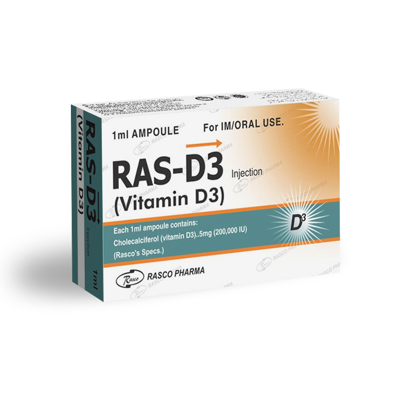 Ras D3 (200000Iu) 1Ml , 1 Ampoule Injection