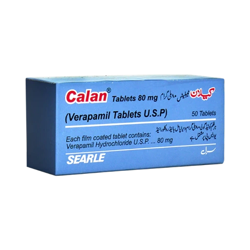 Calan (80mg) 50 Tablets