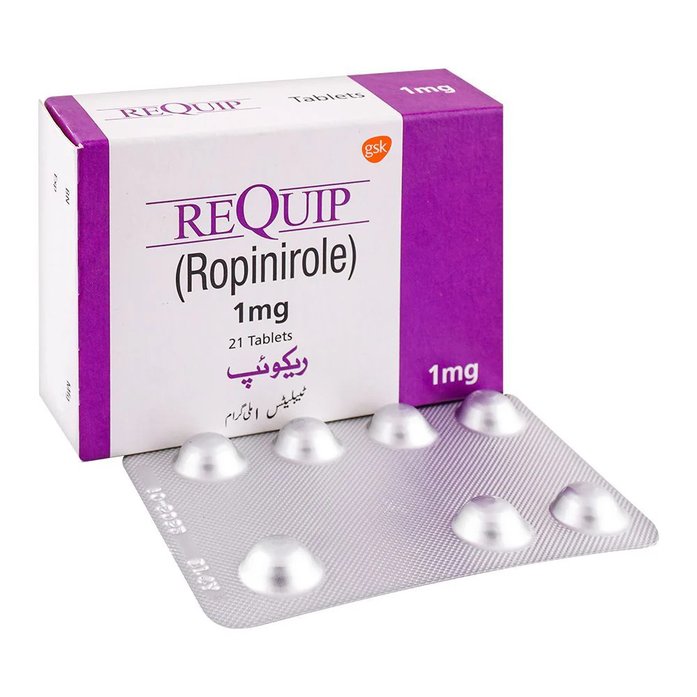 Requip (1mg) 21 Tablets