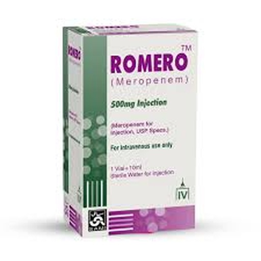 Romero 500mg Inj