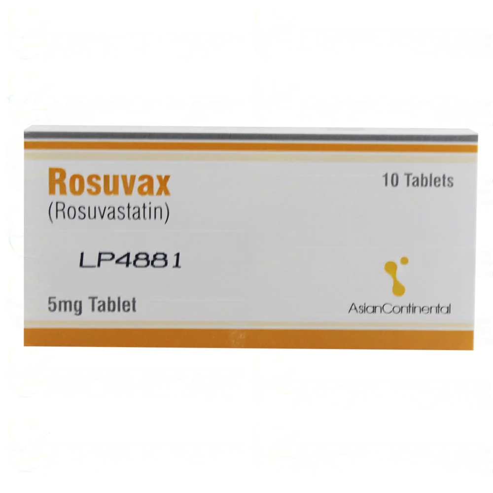 Rosuvax (5mg) 10 Tablets