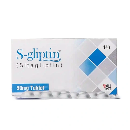 S Gliptin 50mg (14 Tablet / Pack)