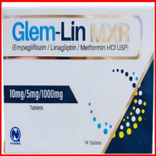 Glem Lin Mxr (10mg/5mg/1000mg) 14 Tablets