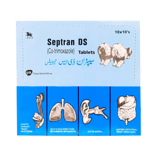 Septran Ds 160/800mg (100 Tablet / Pack)