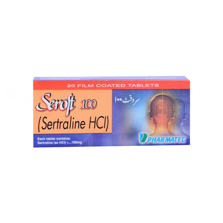 Seroft (100mg) 20 Tablets