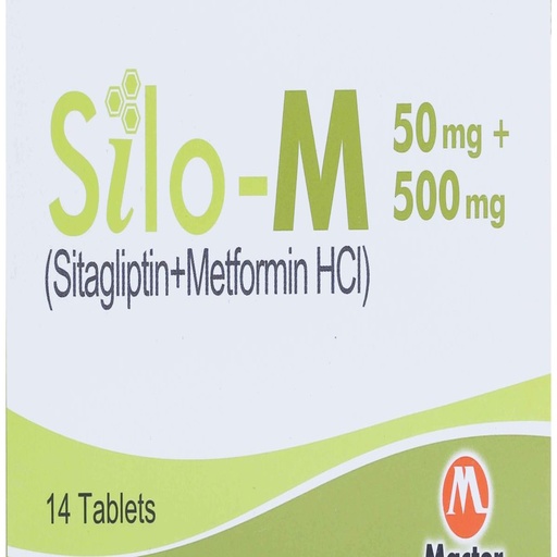 Silo M 50/500mg Tab 14s