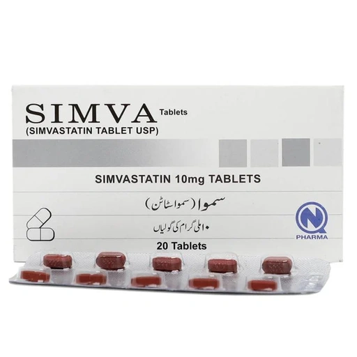 Simva (10mg) 20 Tablets