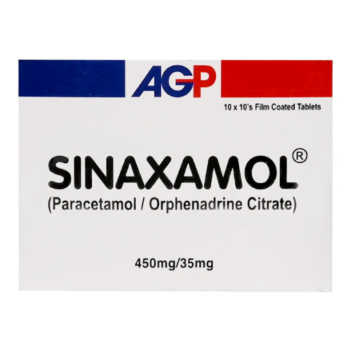 Sinaxamol (35/450Mg) 100 Tablets