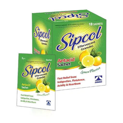 Sipcol Antacid Sachet 10s