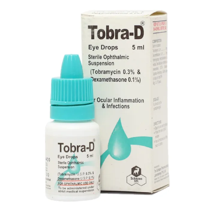 Tobra-D Eye Drops 5Ml