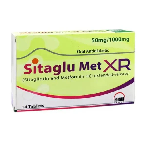 Sitaglu Met Xr (50/1000mg) 28 Tablets