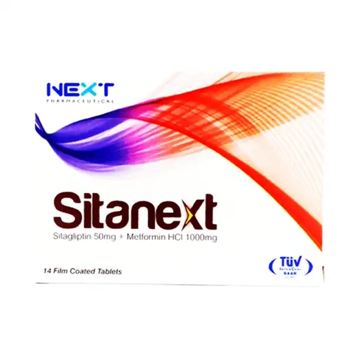 Sitanext 50/1000mg Tab 14s