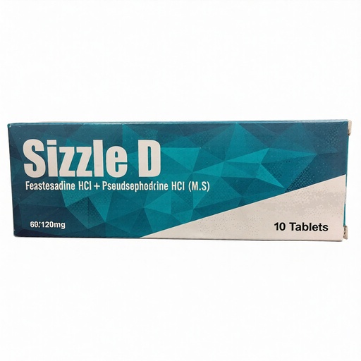 Sizzle D 60/120mg (20 Tablet / Pack)