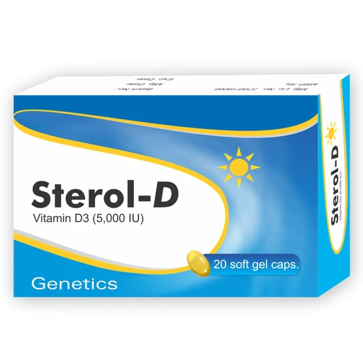 Sterol D (5000Iu) 20 Capsules