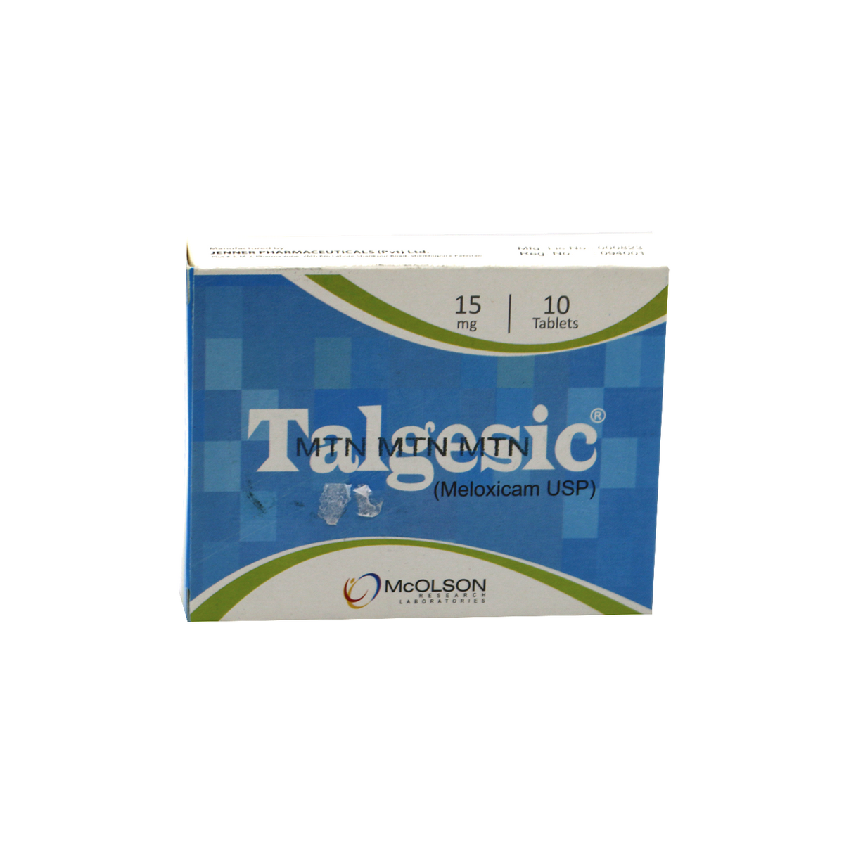Talgesic 15mg (10 Tablet / Pack)