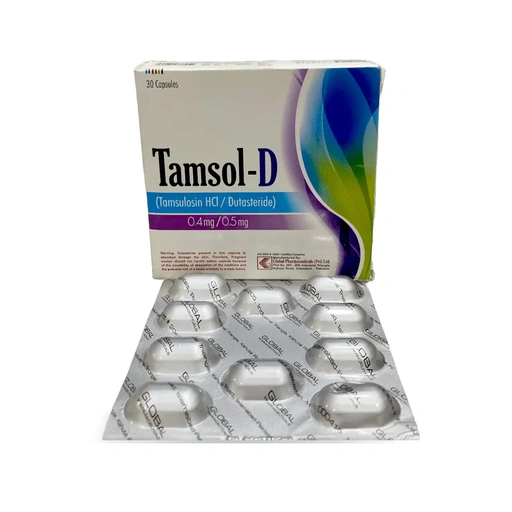 Tamsol D (0.4/0.5mg) 30 Capsules
