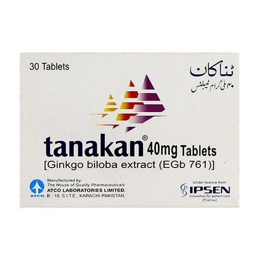 Tanakan (40mg) 30 Tablets