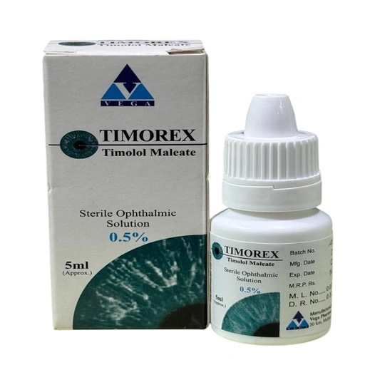 Timorex (0.5%) 5Ml Eye Drops