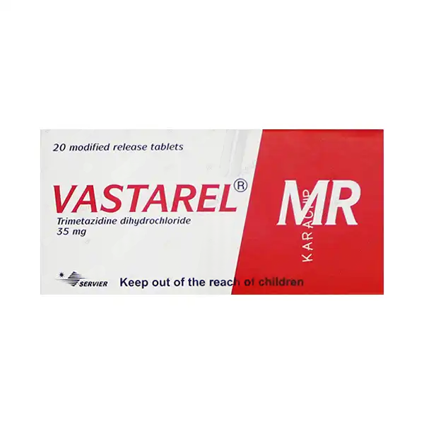 Vastarel Mr Tablets 35Mg (1 Box = 1 Strip)(1 Strip = 20 Tablets)