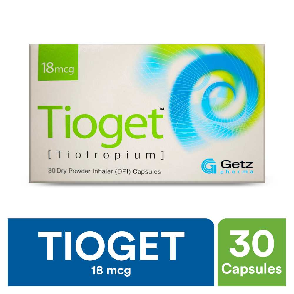 Tioget (18Mcg) 30 Capsules