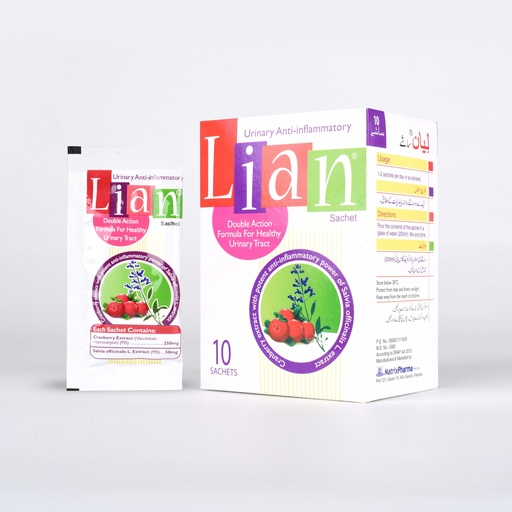 Lian (250/50mg) 10 Sachets