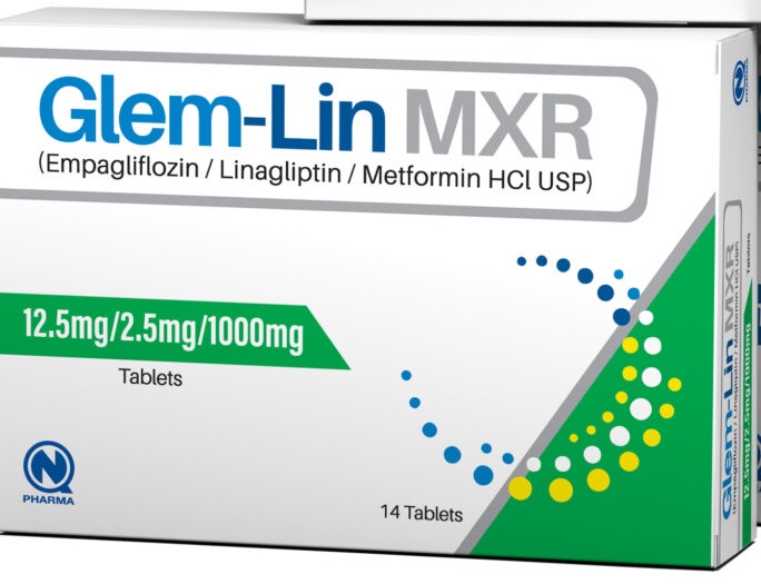 Glemlin Mxr 12.5/2.5/1000mg 14s