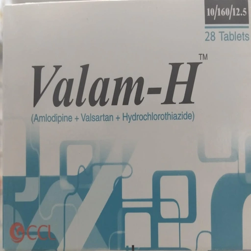 Valam H (10/160/12.5mg) 28 Tablets