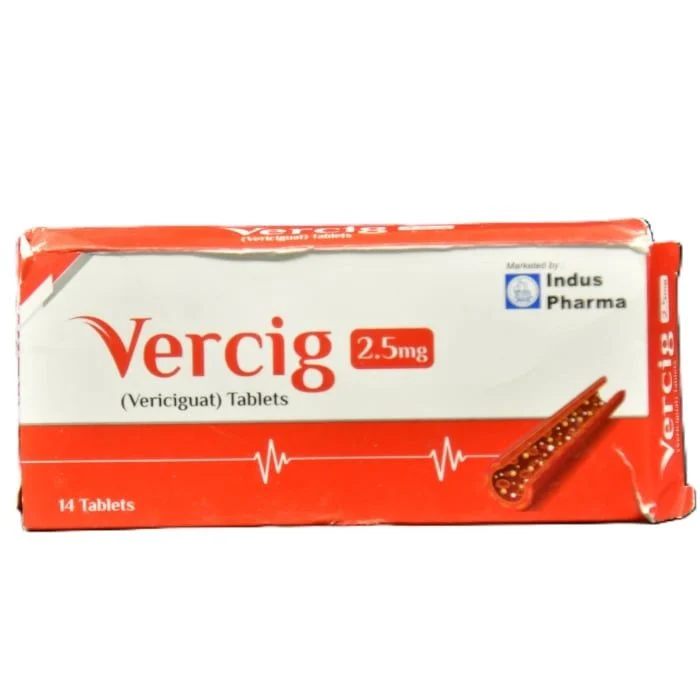 Vercig 2.5mg Tab 14s