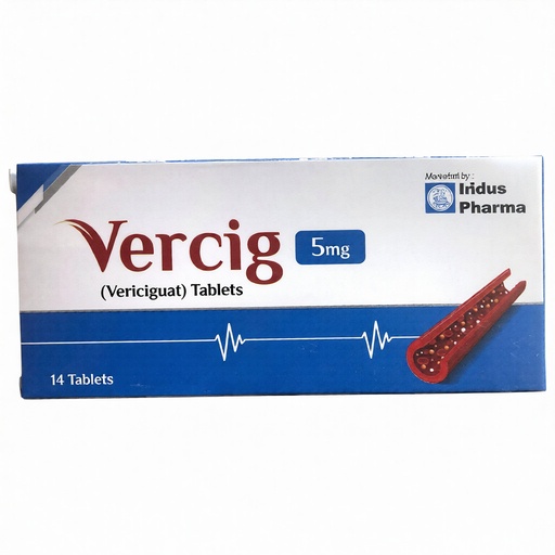 Vercig 5mg Tab 14s