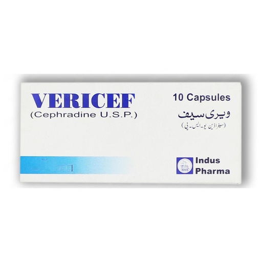 Vericef 250mg Cap