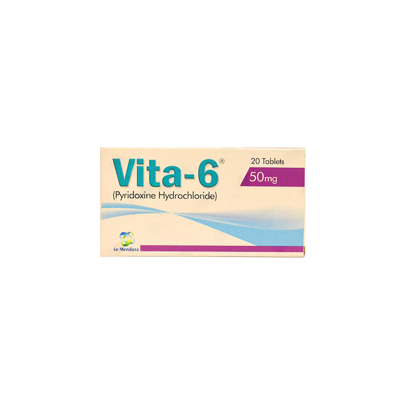 Vita 6 (50Mg) 20 Tablets