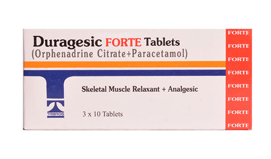 Duragesic Forte Tablets 650/50Mg (1 Box = 3 Strips) (1 Strip = 10 Tablets)