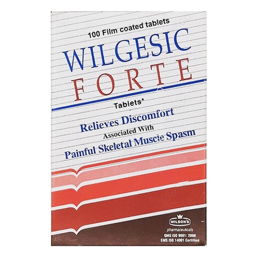 Wilgesic Forte (650/50Mg) 100 Tablets