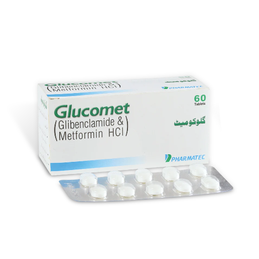 Glucomet (2.5/500mg) 60 Tablets