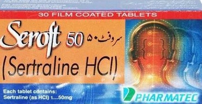 Seroft 50mg (30 Tablet / Pack)