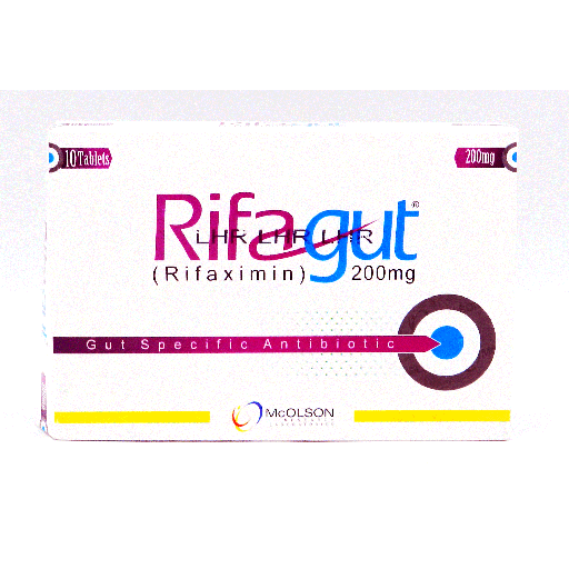 Rifagut 200mg (10 Tablet / Pack)