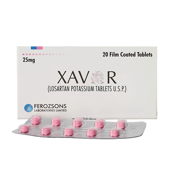 Xavor (25Mg) 20 Tablets