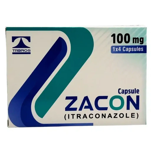 Zacon 100mg Cap 4s