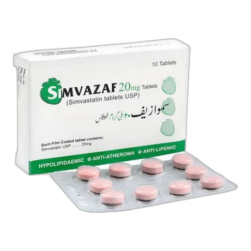 Simvazaf 20mg (10 Tablet / Pack)