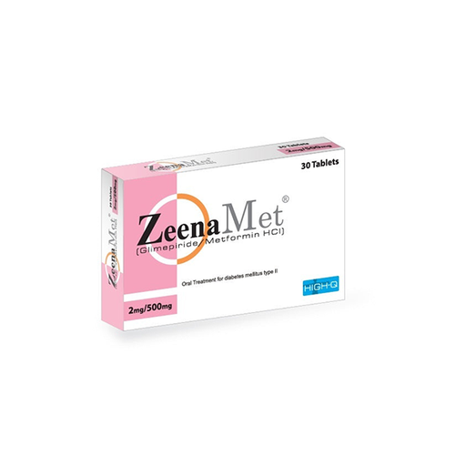 Zeenamet (2/500mg) 30 Tablets