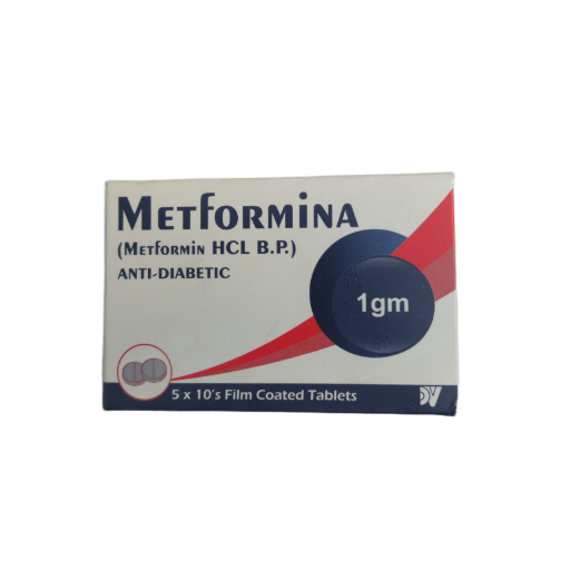 Metformina (1G) 50 Tablets