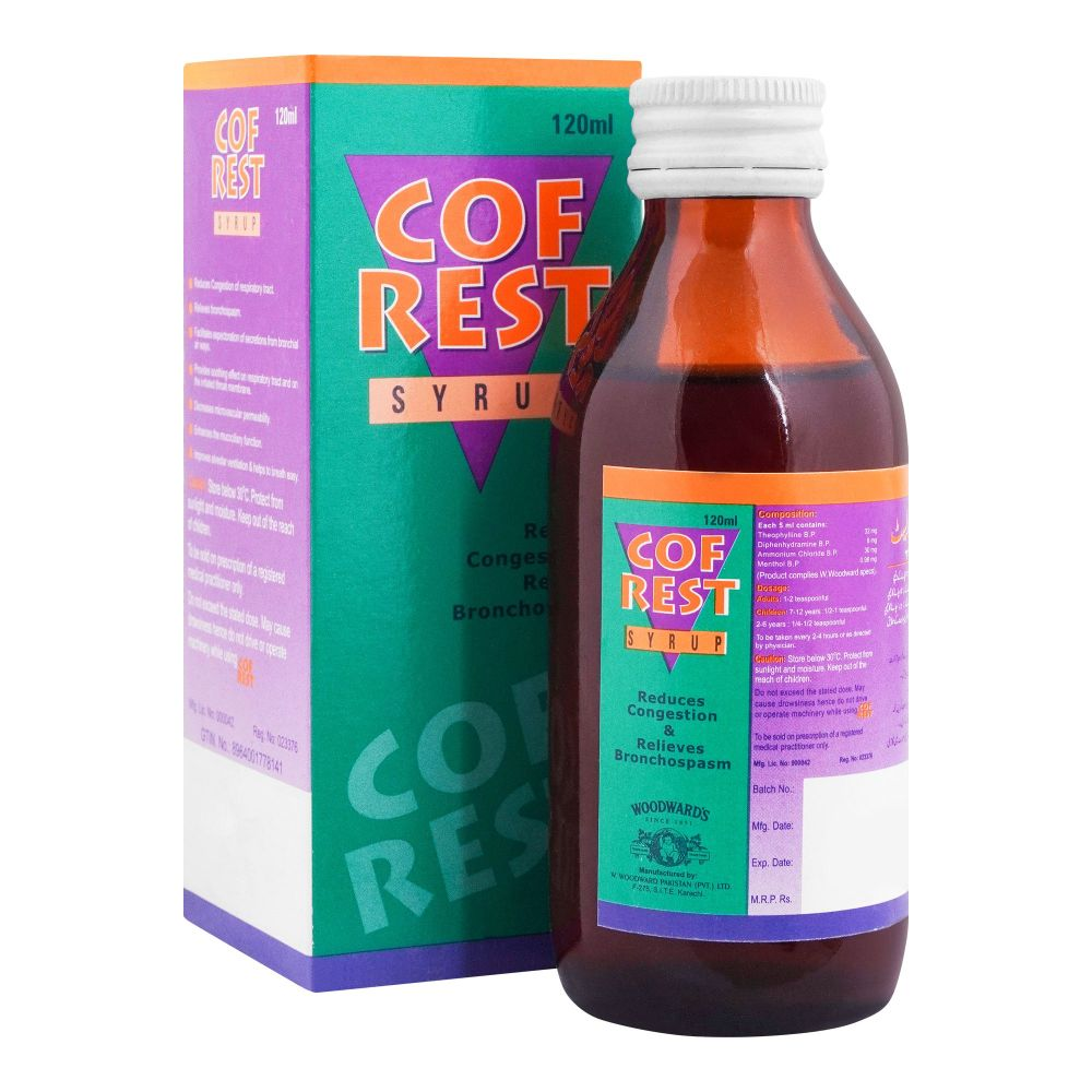 Cofrest Syrup 120Ml