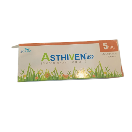 Asthiven 5mg (14 Tablet / Pack)